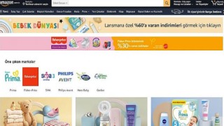 Amazon Türkiye’de “Bebek Dünyası” açıldı