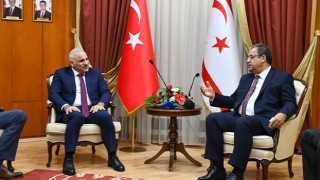 Başkan Murat Zorluoğlu KKTC Başbakanı Faiz Sucuoğlu’nu ziyaret etti.