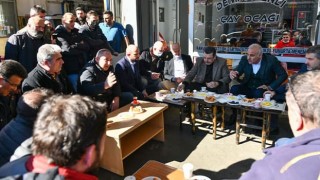 Başkan Zorluoğlu sanayi esnafı ile bir araya geldi