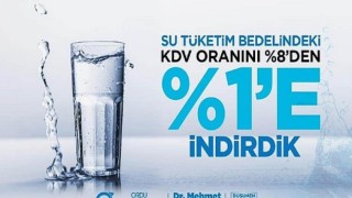 Ordu Büyükşehir Belediyesi İçme Suyu’nda Yüzde 7 İndirim Yaptı
