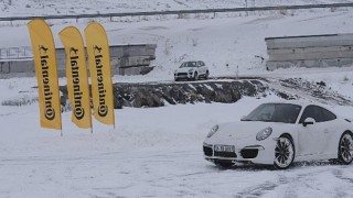 Porsche ve Continental‘den Çıldır Gölü‘nde etkileyici performans