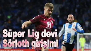 Süper Lig devi Alexander Sörloth girişimi