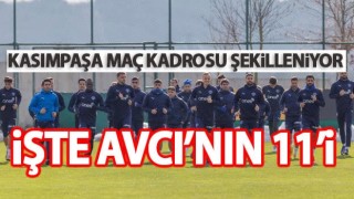 Trabzonspor'un Kasımpaşa 11i şekilleniyor