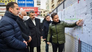 Maraş Caddesi'ne yerinde inceleme: Açık AVM görünümü olacak