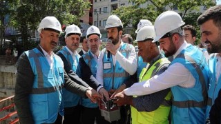 Bağcılar’da Şehir Kütüphanesi ve Tiyatro Binası’nın temeli atıldı
