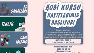 Kaçem’de Kadınlar İçin Hobi Kursları Başlıyor
