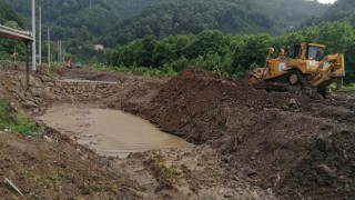 Kocaeli Büyükşehir Yol Bakım Timi Düzce’de