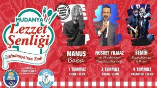 Mudanya Lezzet Şenliği Başlıyor