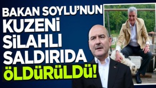 Bakan Soylu’nun kuzeni silahlı saldırıda hayatını kaybetti