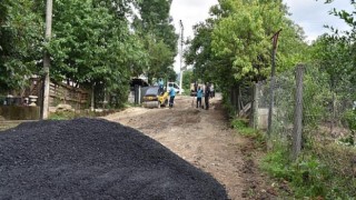 Kartepe’de 255 Ton Asfalt Serildi