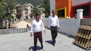 Kemer Belediye Başkan Vekili Recep Yılmaz Anaokulunda İncelemelerde Bulundu