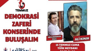 Nevşehir Belediyesi’nden ‘Demokrasi Zaferi Konseri