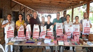6 Bin 500 Öğrencinin Kırtasiye Malzemesi Kemer Belediyesi’nden