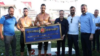 Bayramiç’de Başpehlivan Mustafa Taş