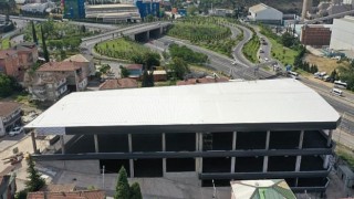 Dilovası Katlı Otoparkına modern uzay kafes sistemi