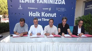 Halk Konut Projesi’nde ikinci imzalar atıldı