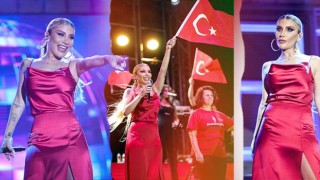 İrem Derici 30 Ağustos Zafer Bayramı konserinde Adaşına Umut Oldu!