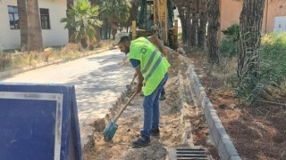 Menemen’de üst kaplama çalışmaları devam ediyor