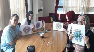 Sincanlı Hanımlar Mandala İle Stres Atıyor