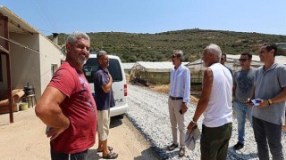 Urla Belediyesi’nden asfalt ve parke hamlesi