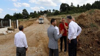 Yeniceköy’de 4 Km Yeni Yol Hattı Oluşturuluyor