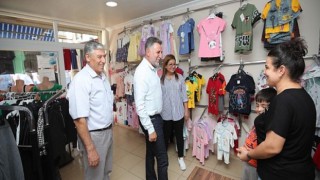 Başkan Sandal, Çiçek Mahallesi’ni ziyaret etti