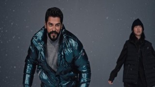 Burak Özçivit’ten soğuk havaya karşı “cool” duruş