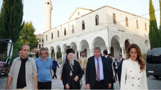 Çeşme’yi ziyaret eden Bartholomeos’tan Başkan Oran’a büyük övgü