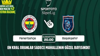 Fenerbahçe-Başakşehir maçının Kral Oranlar’ı sadece Mahallenin Güzel Bayisinde