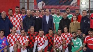 Kırsal Mahallelerarası Futbol Turnuvası’nda Cumhuriyet Kupası Tıfıllar’ın