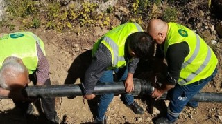 Gündoğmuşlu üreticilere sulama borusu desteği
