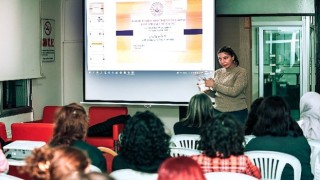 Bayraklı'a öğrencilere sağlıklı yaşam semineri