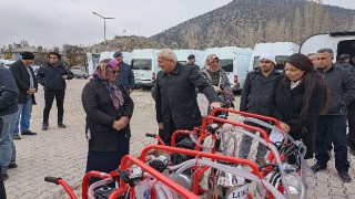Bozkır'da Üreticilere Destek Sürüdür