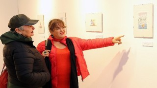 Korkut Akın'ın 41 Yıllık Kartpostal Çalışmaları Küçükçekmece&#39;de