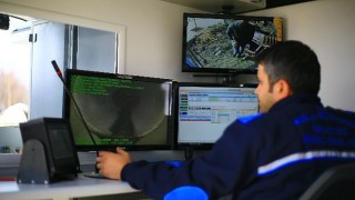 Muğla Büyükşehir, Kanal Görüntüleme Robotu ile 50 bin hat taraması yaptı