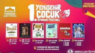 “1.Yenişehir Çocuk Oyunları Festivali” 28 Ocak'ta başlıyor