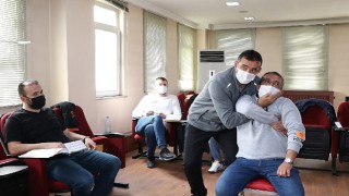2022 yılında 740 kişiye temel ilkyardım eğitimi