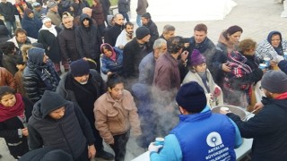Antalya Büyükşehir Belediyesi aşevi Hatay'da