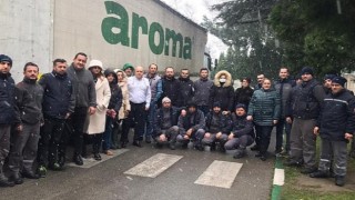 Aroma deprem bölgelerine destek vermeye devam ediyor