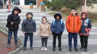 Balyanoz'daki küçük misafirlerimiz okula başladı