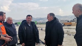 Bozkır Belediye Başkanı Sadettin Saygı, Deprem Bölgesinin En Çok Etkilenen İllerden Hatay'ı Ziyaret Etti