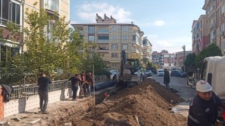 Cennetayağı Mahallesi'ne yeni yağmur suyu hatları döşeniyor