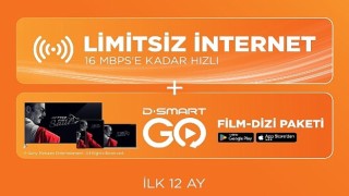 D-Smart GO'nun eğlence dolu dünyası ikili paket fırsatıyla kullanıcılarını bekliyor