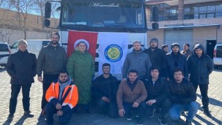 Harran Üniversitesi'nin Bir Yardım Konvoyu Daha Deprem Bölgesine Gönderildi