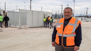 İzmir Büyükşehir, Kahramanmaraş'ta 232 konteynerli kent kuruyor