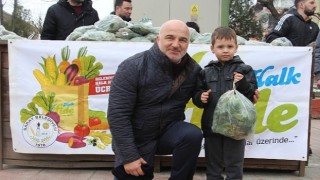 Saray Belediye Başkanı Özgen Erkiş Yerel Üreticinin Yanında