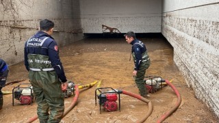 Antalya Büyükşehir Belediyesi İtfaiyesi Şanlıurfa'da