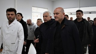 Bakan Süleyman Soylu, Büyükşehir Hastanesi'ni inceledi