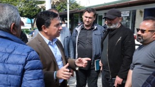 Başkan Aras, Saha Zizaretlerine Devam Ediyor