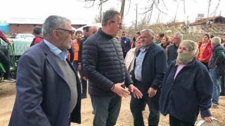 Başkan Arda, Malatya'da depremzedeleri ziyaret etti